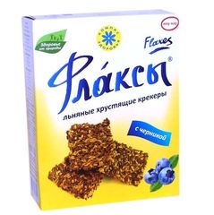 Компас здоровья флаксы с черникой 150 г