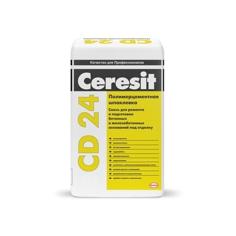 Ceresit CD 24/Церезит ЦД 24 полимерцементная шпаклевка