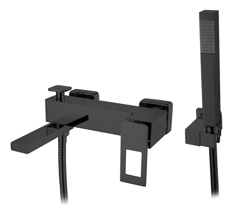 Boheme Q 143-BB Смеситель для ванны, цвет: чёрный