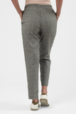 Брюки для беременных 14764 серая клетка