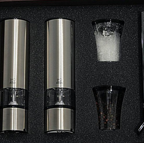 Набор мельниц для соли и перца электрический 2 шт Peugeot Elis Sense