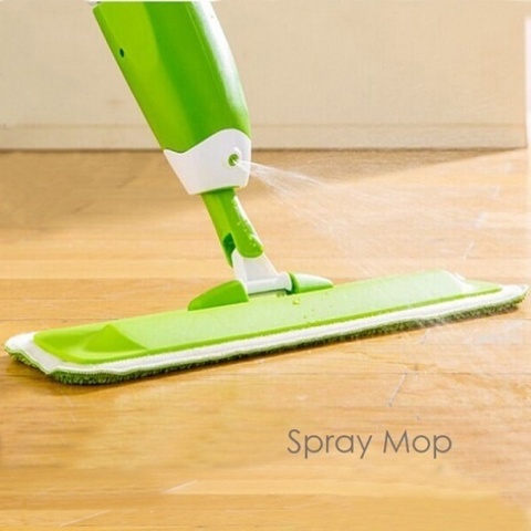 Швабра с распылителем и насадка из микрофибры (Spray mop, Спрей моп)