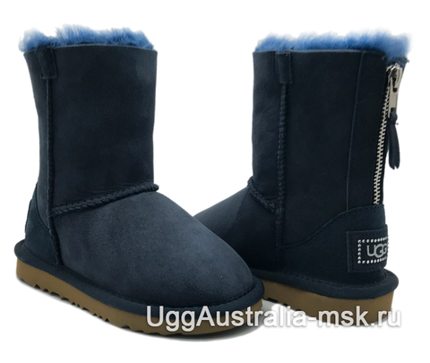 UGG Kids Zip Navy