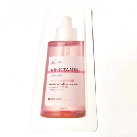 SCINIC PINKTAMIN AMPOULE pouch