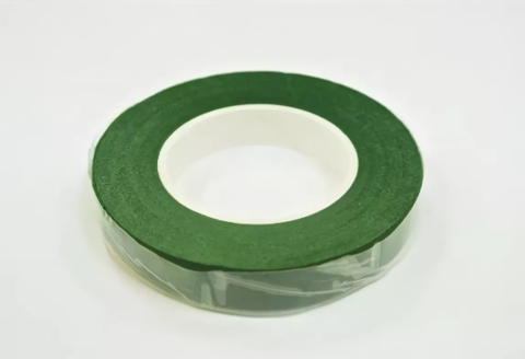 Тейп-лента зеленая, ширина 1,2 см