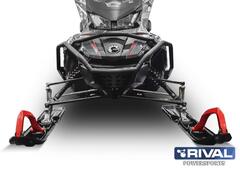 Бампер передний с боковой защитой для снегоходов Lynx (RANGER), Ski-Doo (Expedition SWT) Rival 444.7293.1.K