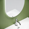 OV55C Зеркало SANCOS "Oval Led", контурная подсветка 550х1050
