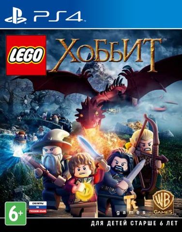 LEGO Хоббит (PS4, интерфейс и субтитры на русском языке)