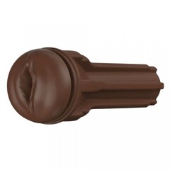 Мастурбатор Feel Stroker от KIIROO вульва (темно-коричневый)