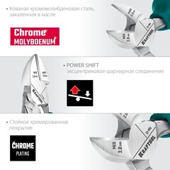 KRAFTOOL 4 предм., набор губцевого инструмента (22012)