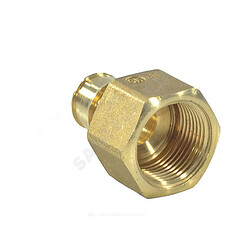 Муфта для PE-X труб радиальная латунь Дн 20х3/4" ВР GX109 Giacomini GX109Y044