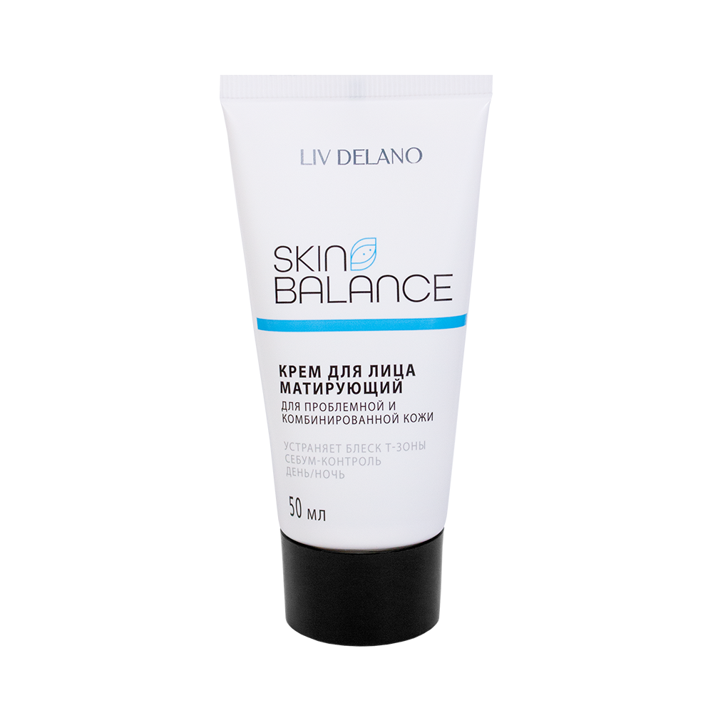 Liv-delano Skin Balance Крем для лица матирующий, 50мл