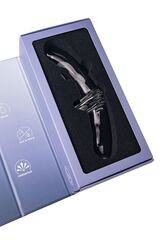 Прозрачный двусторонний стеклянный фаллоимитатор Satisfyer Double Crystal - 19,5 см. - 