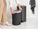 Мусорный бак newIcon с педалью 20 л, артикул 233500, производитель - Brabantia, фото 8