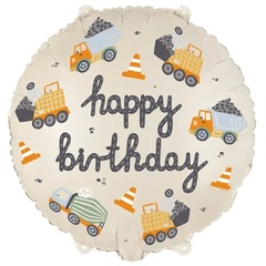 Шар гелиевый HB Строительные машины