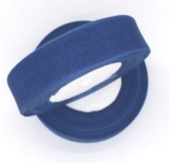 Лента органза, ш. 2,5 см, тёмно-синий