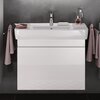 Geberit 869850000+122185000 869850000+122185000 Комплект Renova Nr. 1 Plan шкафчик под раковину 776х586х438 мм белый глянец с раковиной 122185000