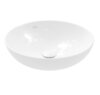 Villeroy&Boch 4A460001 4A46 0001 LOOP & FRIENDS Раковина для установки на столешницу D=420 mm, TitanCeram, с переливом, нешлифованный, Альпийский белый