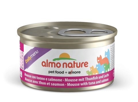 Консервы (банка) Almo Nature Daily Menu mousse Tuna and Salmon