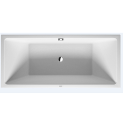 Duravit Vero Air Ванна 1800x800мм, отдельностоящая, с бесшовной панелью и рамой, с 2 наклонами для спины, цвет белый 700418000000000 фото