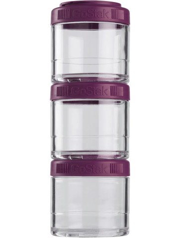 Картинка контейнер Blender Bottle GoStak Tritan 100 Plum - 1