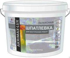 Шпатлевка «AKRIMAX-LUX» латексная 4.2кг (1упк-4шт) (144)