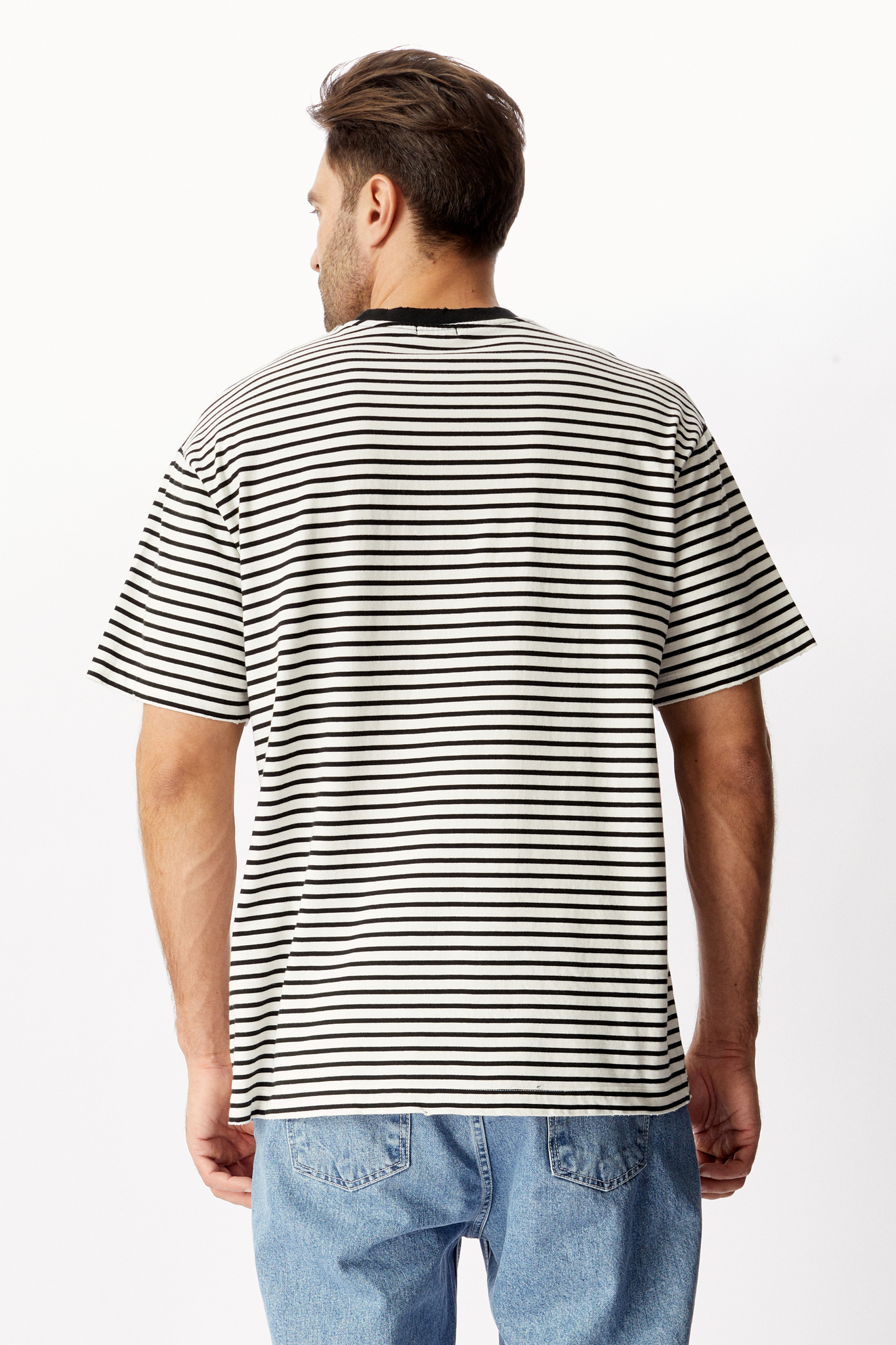 Полосатая футболка I am I