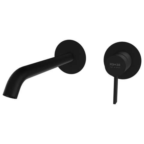 Remer MC15PLWBNO Смеситель для раковины Remer Metrica MC15PLWBNO, черный матовый