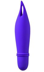 Фиолетовый мини-вибратор Universe Gentle Thorn - 