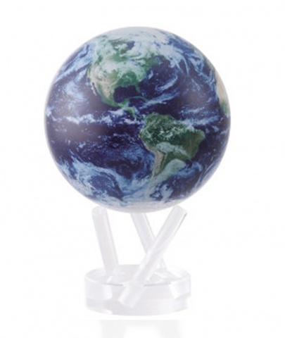 Глобус MOVA GLOBE Планета Земля в облаках (12см)123