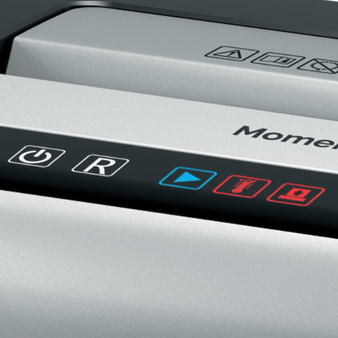 Уничтожитель (шредер) REXEL MOMENTUM X308, 3 уровень секретности, фрагменты 5х42 мм, 8 листов, 15 л, 2104570EU