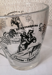 Кружка стекло 250 мл Грация. Виды Петербурга. Три вида