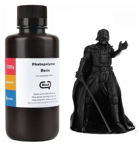 Фотополимер Elegoo ABS-Like Resin Чёрный, 1 л