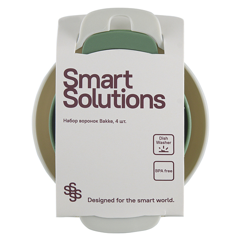 Набор воронок 4шт Smart Solutions Bakke
