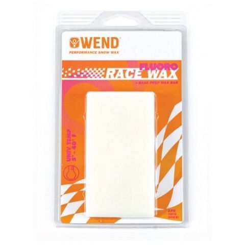 Парафин гоночный с высоким содержанием фтора универсальный -12 +4 + База WEND Race Wax Universal Temp. + Base 120 g.