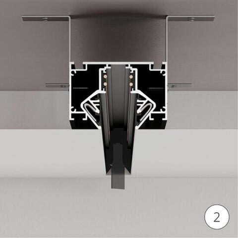 Шинопровод магнитный в натяжной потолок Arte Lamp LINEA-ACCESSORIES A473206 2м