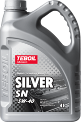 TEBOIL Silver SN/CF 5W40 4л п/синт.