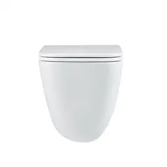 Унитаз подвесной Grossman GR-4497SQC Tornado безободковый, с сиденьем микролифт 485x345x400