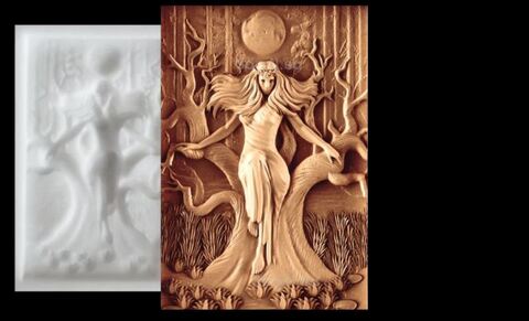 Силиконовый молд панно 