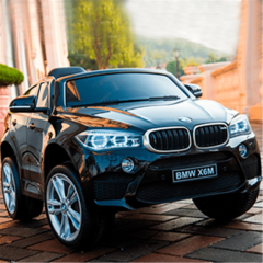 Детский электромобиль "BMW X6M" 12V,черный