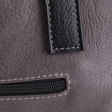 Сумка Саломея 989 мульти итальянский серо-черный