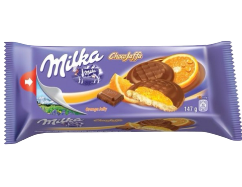 EURO Milka печенье Jaffa Апельсин 147гр