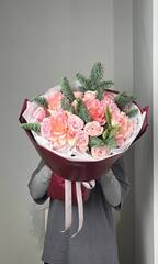 Авторский букет с датской елью