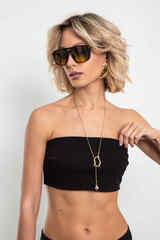 Топ-бондо Кроп (черный)