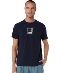 Теннисная футболка Asics Court Core Graphic - midnight