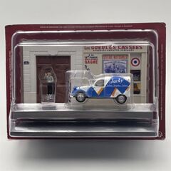 Citroen 2CV van Diorama: The sign painter Altaya 1:43