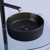 Ceramica Nova Element CN6057MB Умывальник чаша накладная круглая, 36x36, цвет: чёрный