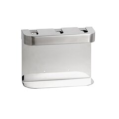 Bemeta 146109445 Тройной держатель для дозатора мыла, круглый, матовый фото