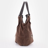 Сумка Саломея 101 эко-замша шоколад