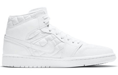 Air Jordan 1 Mid Se 'White Quilted' Women's